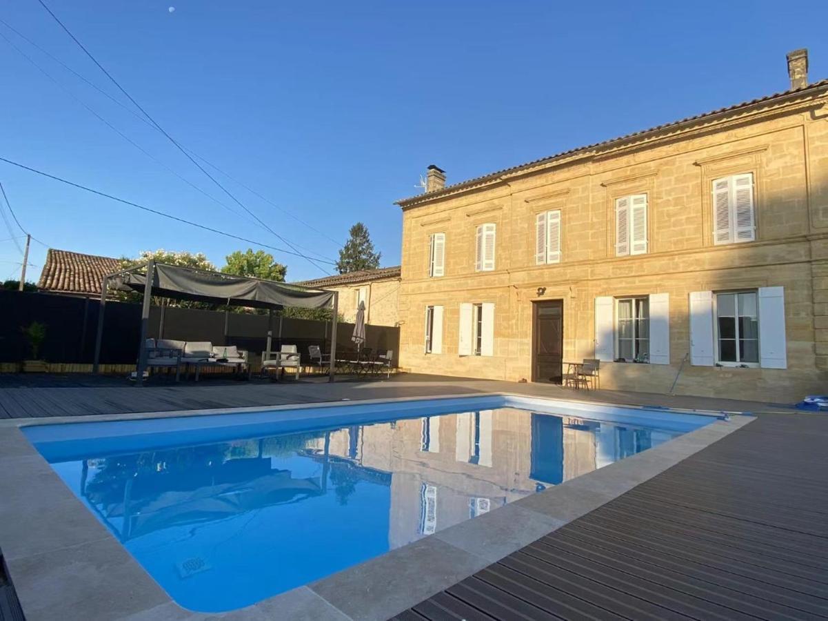 Maison De Maitre Gironde Saint-Philippe-dʼAiguille Εξωτερικό φωτογραφία