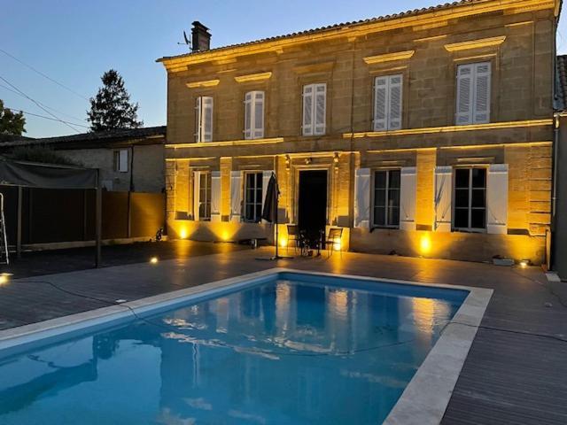 Maison De Maitre Gironde Saint-Philippe-dʼAiguille Εξωτερικό φωτογραφία